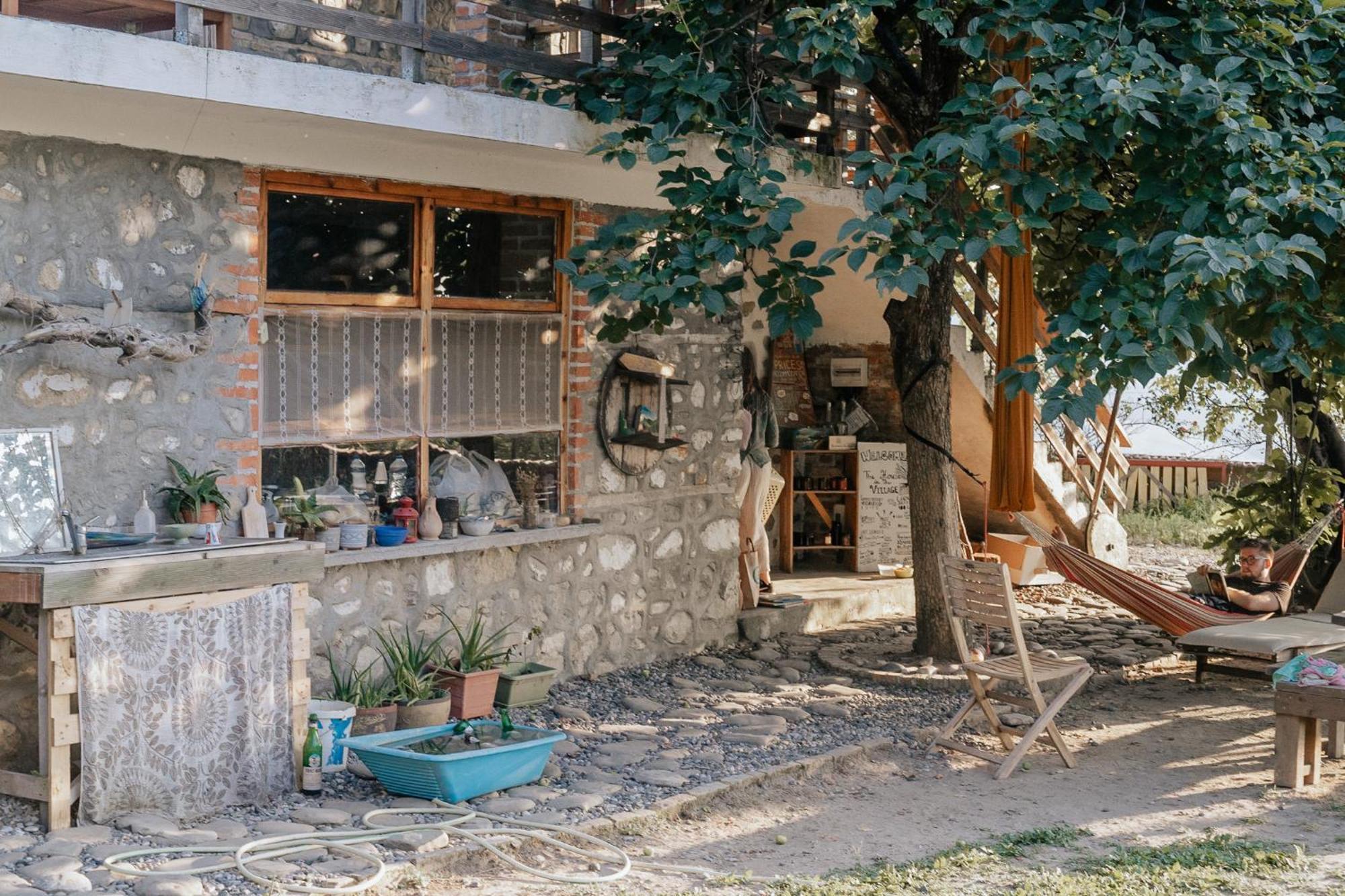 The House In The Village Pellumbas Exterior foto